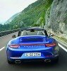 2013 Porsche 911 Carrera 4 Cabriolet Rear View