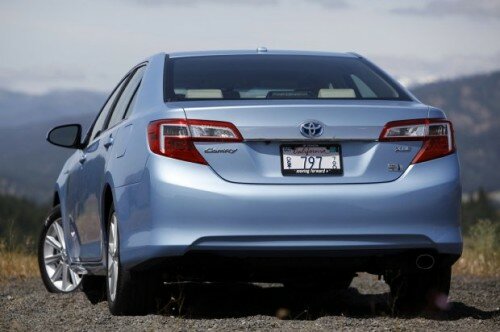 2013 Toyota Camry Hybrid Colors Rear View 500x332 2013 Toyota Camry Hybrid Colors Prediction