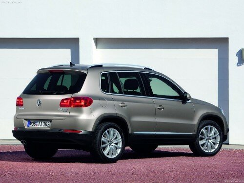 2013 Volkswagen Tiguan Rear View 2013 Volkswagen Tiguan the New Designed SUV 